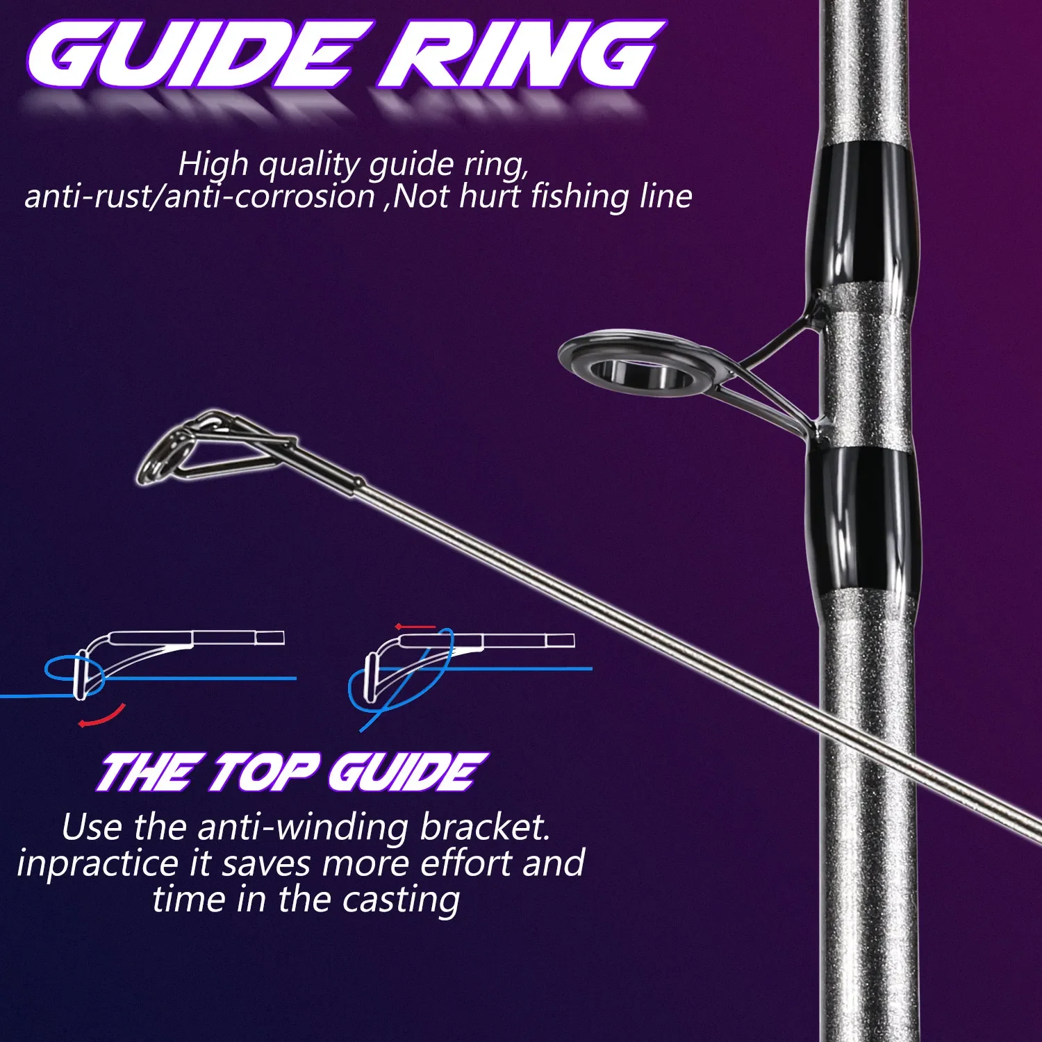 Sougayilang Fishing Rod Combo 1.7m Carbon Fiber Casting Rod and Baitcasting Reel with Free Pe Line As Gift Max Drag 8kg for Bass 4