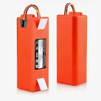 Original Replacement Battery BRR-2P4S-5200D for XIAOMI 1S 1ST Roborock SDJQR01RR Sweeping Mopping Robot Vacuum Cleaner 5200mAh 1