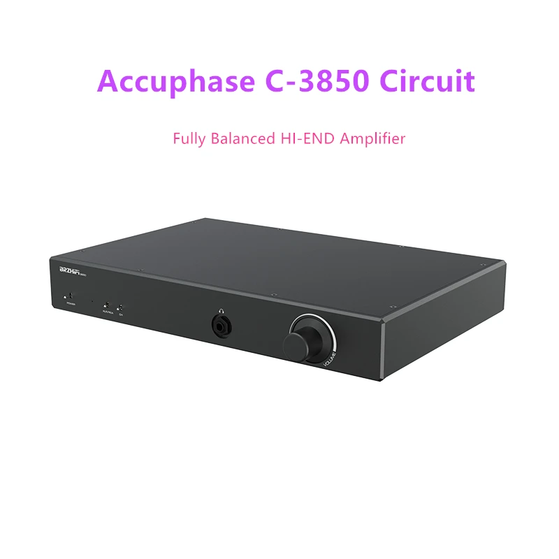 

Fully Balanced Preamplifier Based On Accuphase C-3850 Circuit. With Headphone Output