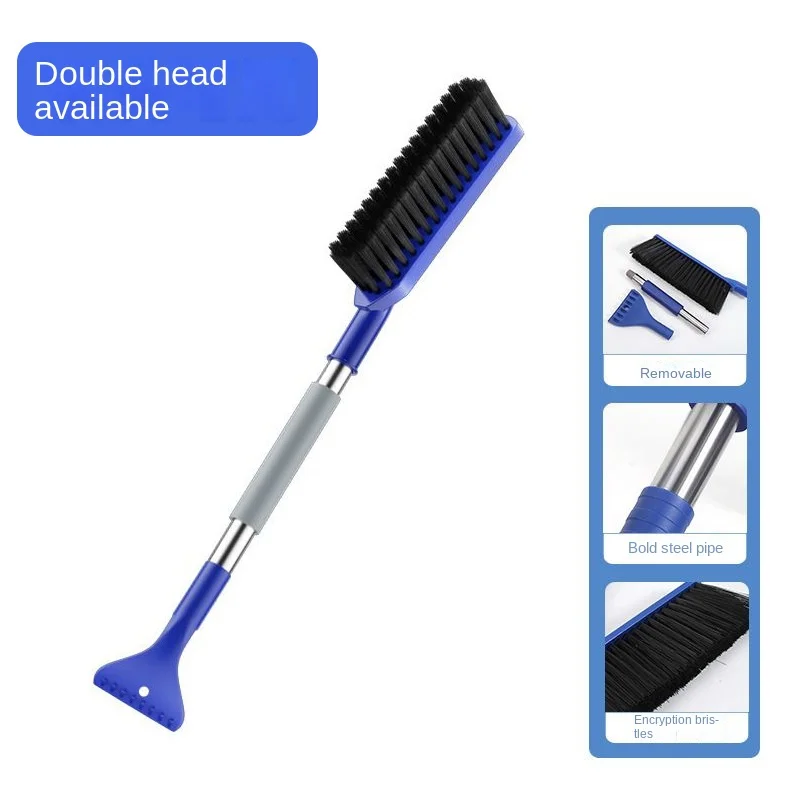 Car Snow Plough Shovel Multi-Function Snowplow Brush Winter Car Glass Defrost Scraping Snow Deicing Winter Cleaning Tool