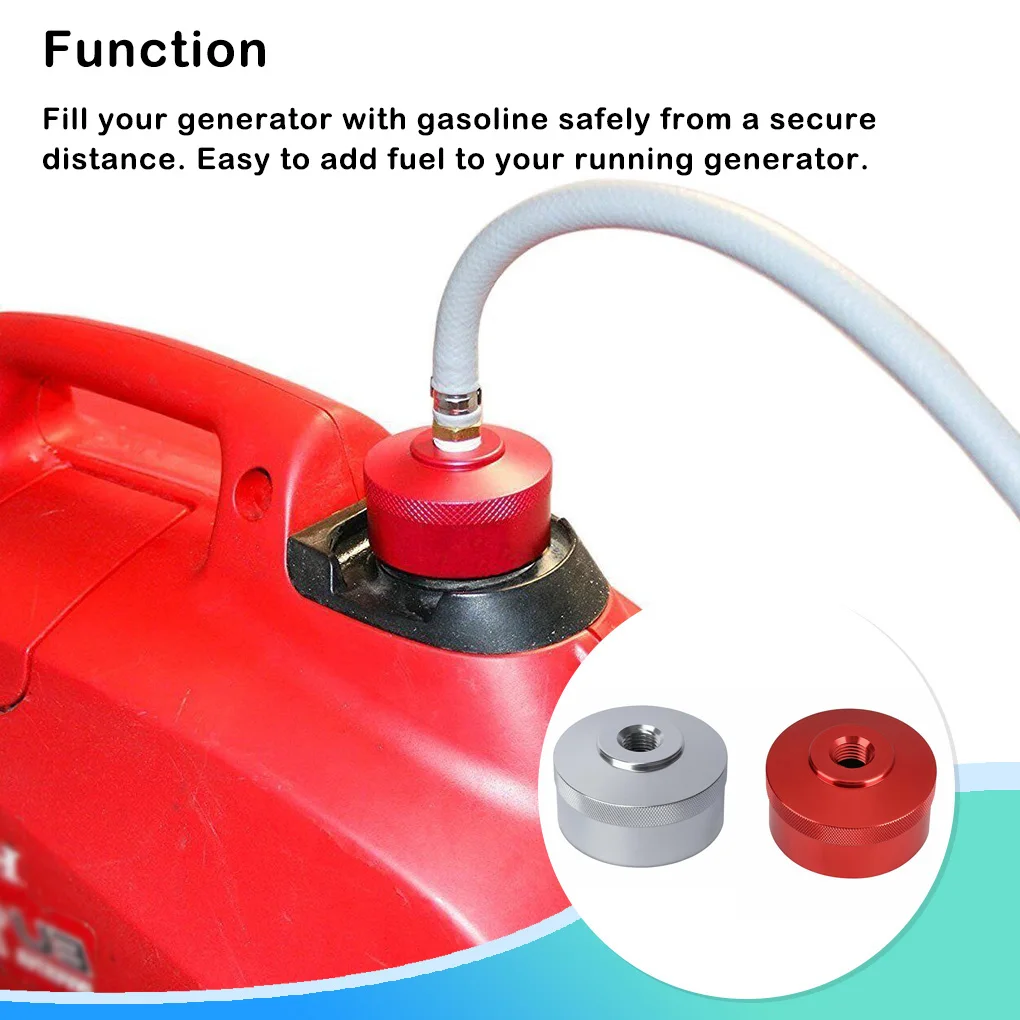 Extended Run Fuel Cap Generator Cover Refueling Tool Auto Spare Parts