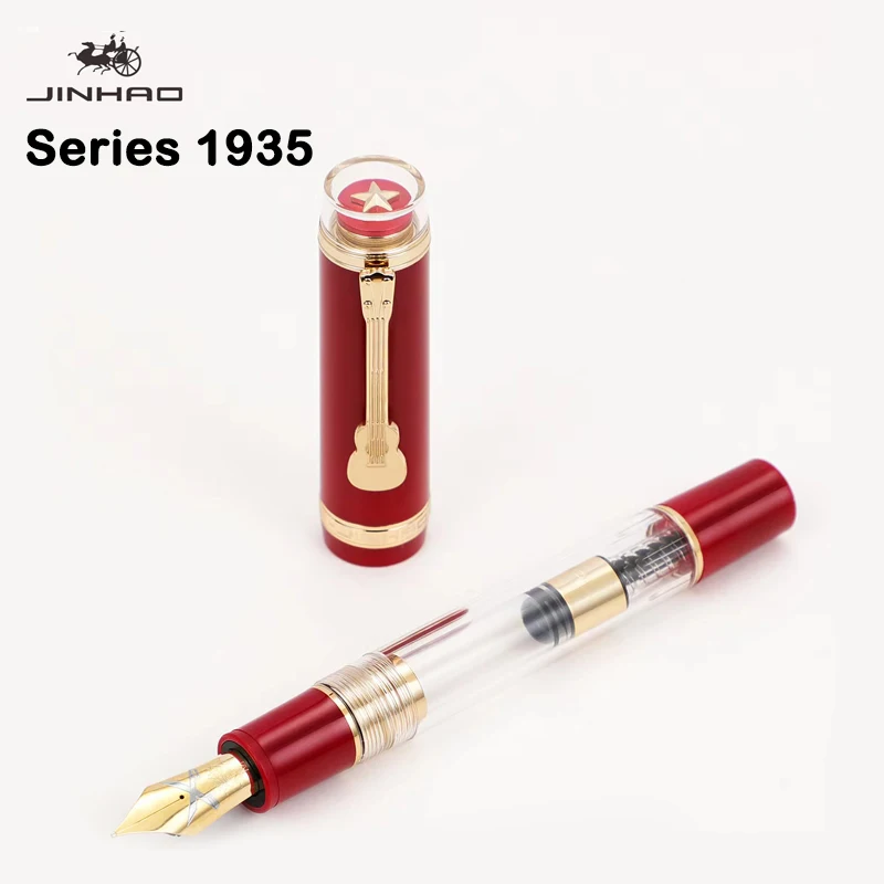 JINHAO 1935 TIANDAO 만년필 기타 클립, F/M 40mm 소드 펜촉, 학교 사무용품, 문구 쓰기 펜, PK 9019 82