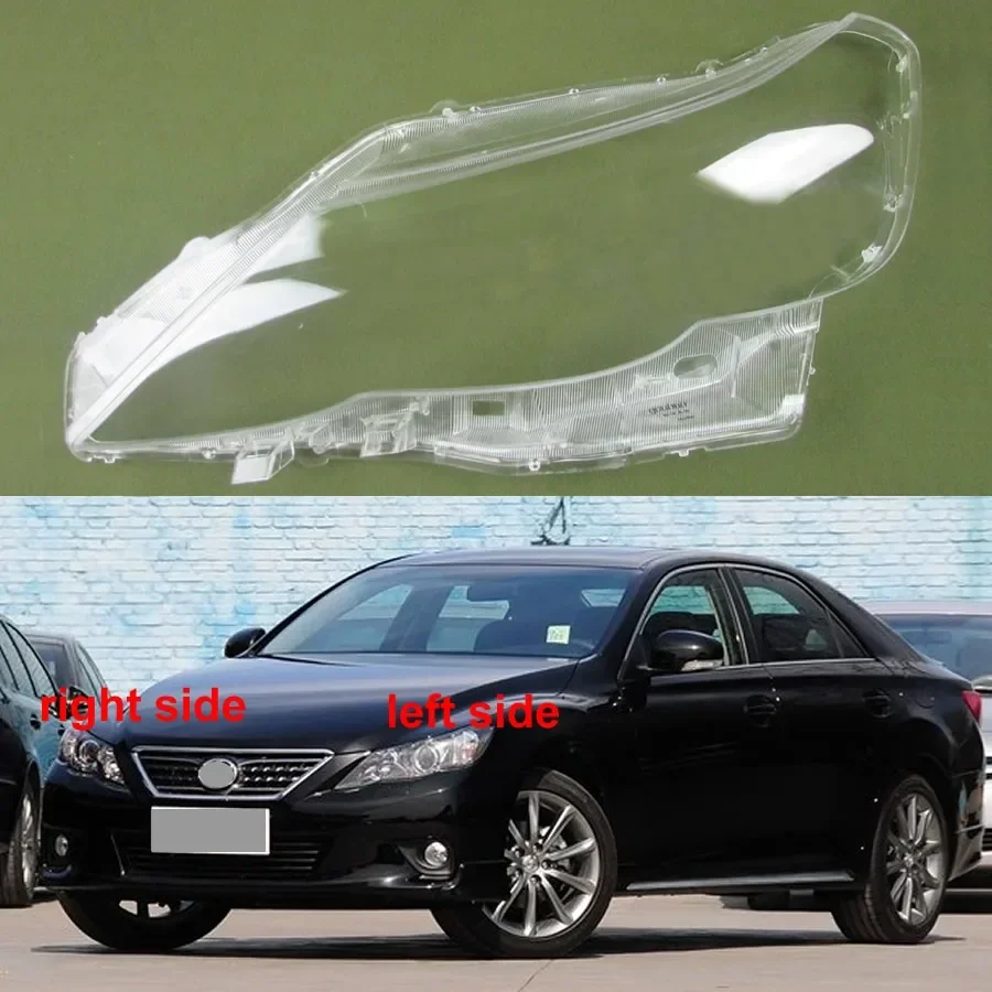 

For Toyota Reiz 2010 2011 2012 Headlamp Transparent Cover Lamp Shade Headlight Shell Lens Replace Original Lampshade Plexiglass