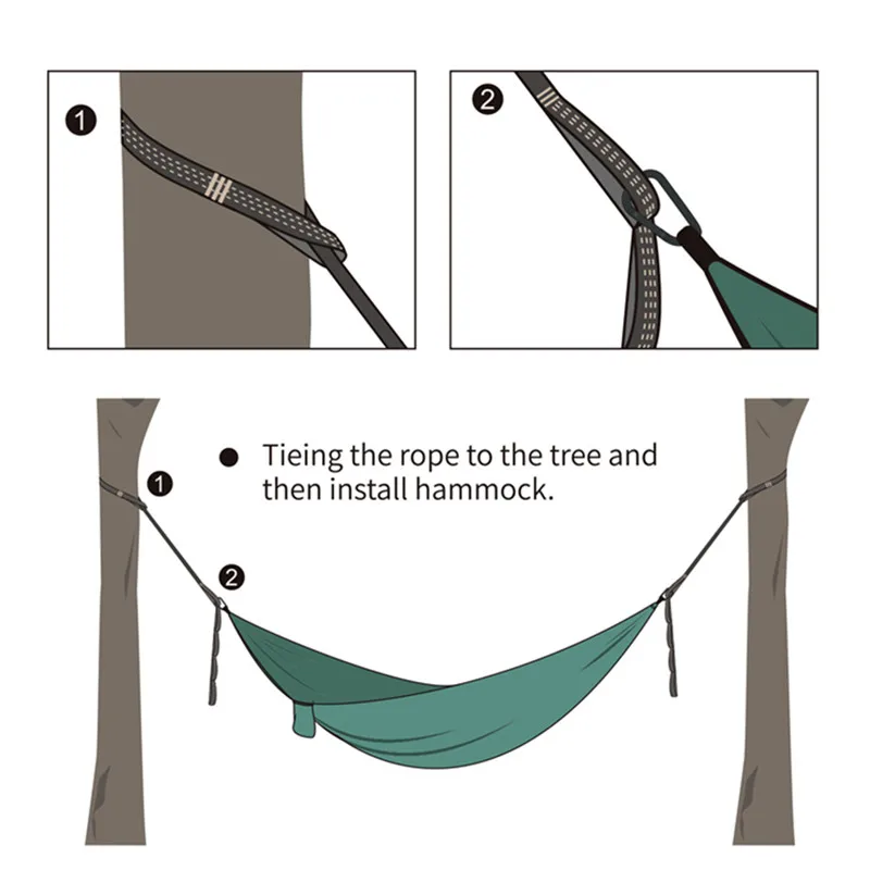 High-Strength Hammock Straps (2pcs) 5