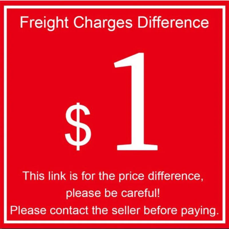 

Only Used to Make up The Freight Price Difference
