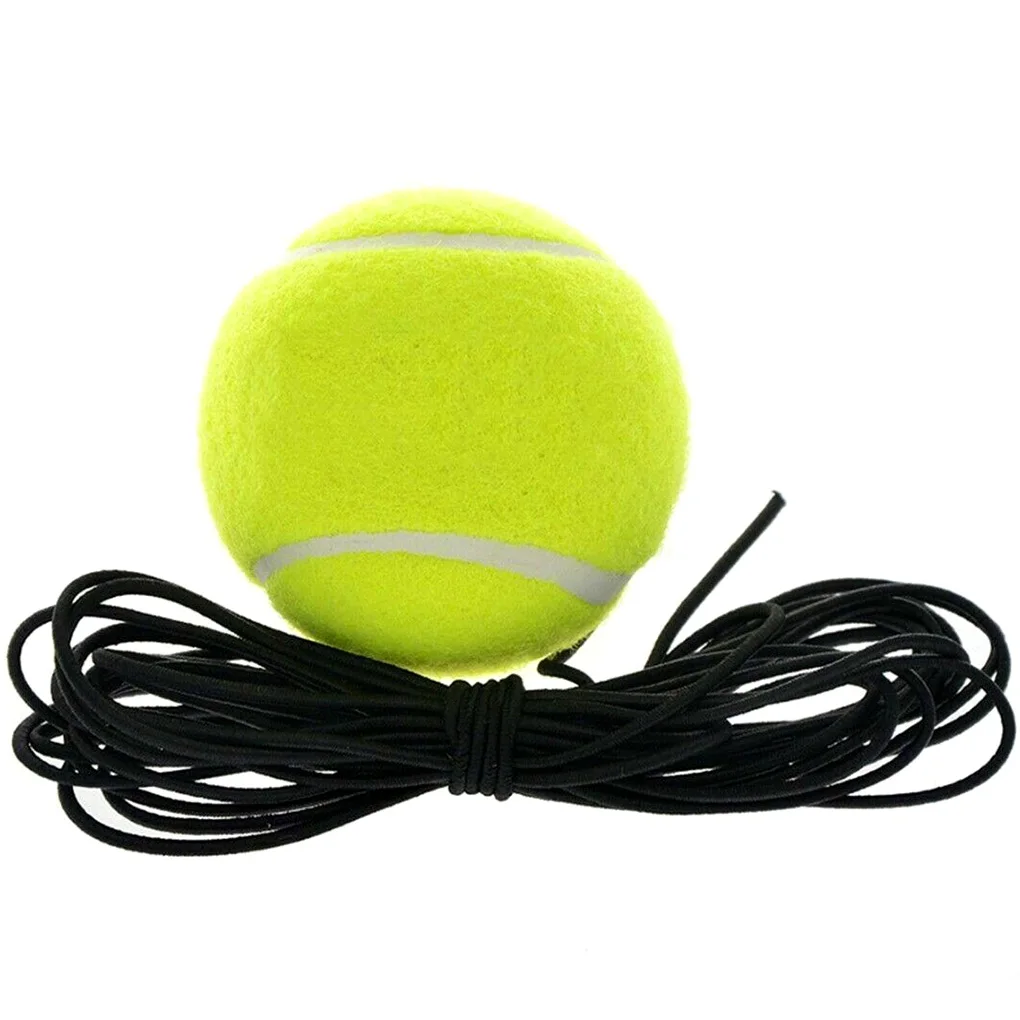 Tennis Training Ball Elastic Rope Practice Self-rebound Ball Trainer Tennis Training Aid Tool