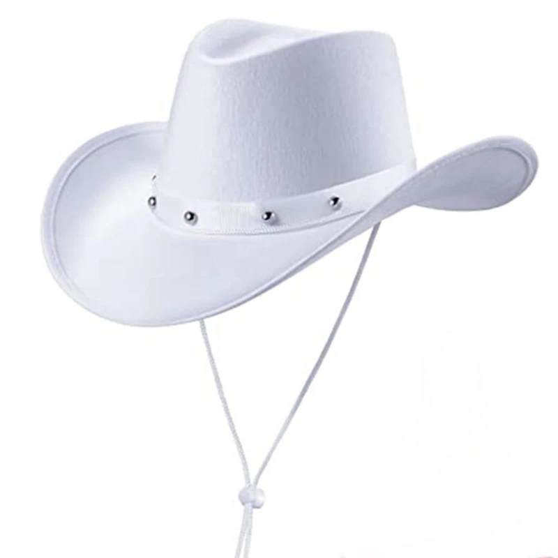 

Ковбойская шляпа в западном стиле с широкими полями, цилиндры для косплея, реквизит, шляпа для подростков, Прямая доставка