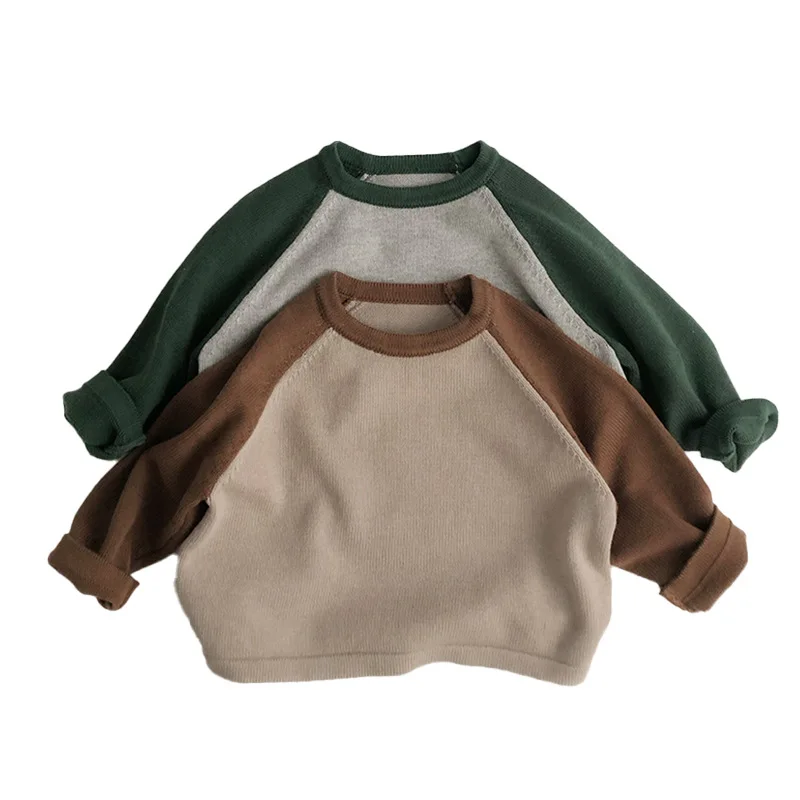 2025 Spring New Children Sweater Boys Long Sleeve Loose Knitwear Girls Vintage Knitted Pullover Kids Casual Tops Toddler Clothes 6 2025 Spring New Children Sweater Boys Long Sleeve Loose Knitwear Girls Vintage Knitted Pullover Kids Casual Tops Toddler Clothes - Image 6