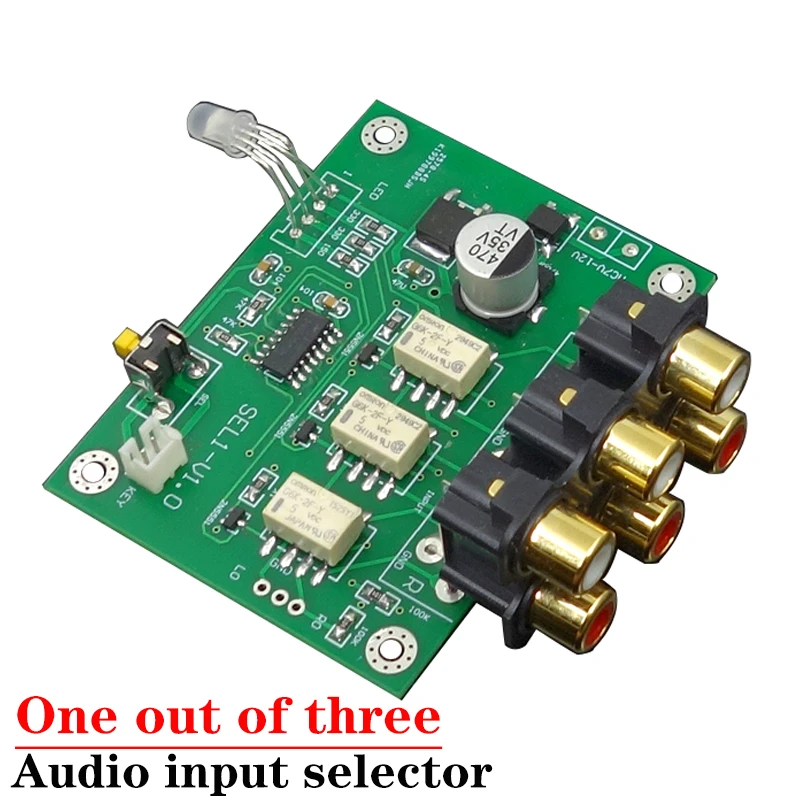 Audio Source Selection Digital Switching 1 Out of 3 Audio Input