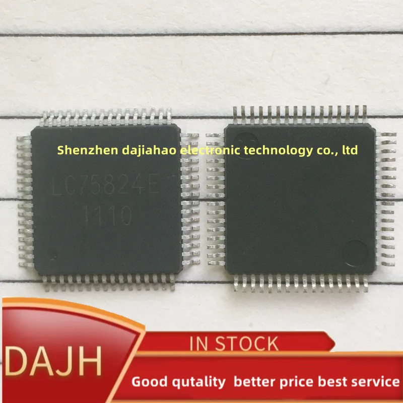 

2pcs/lot LC75824E QFP IC CHIPS IN STOCK