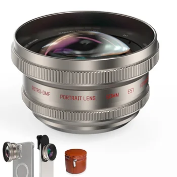 Obiettivo per Ritratti Fotorgear 60mm - Ingrandimento 2X, Cattura la Bellezza dei Ritratti, Lente per Telefono con Clip e App Fotorgear