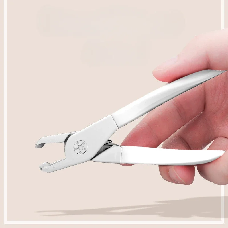 Large Opening Nail Clippers Gray Nail Trimmer Thick Nails for the Elderly Individual Household Nail Clippers Durable 3