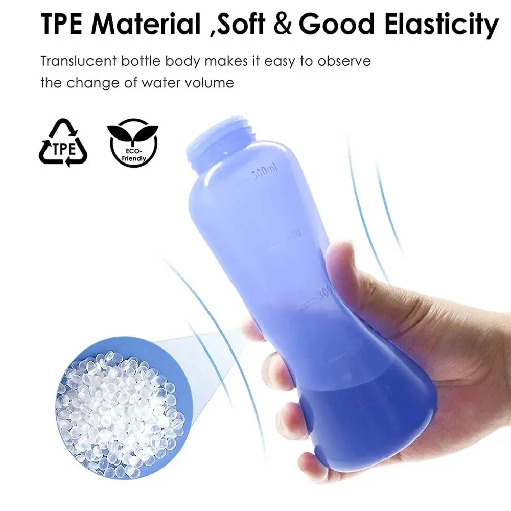500ml Portable Bidet Spray Handheld Travel Bidet for Pregnant Women Baby Cleansing Water Washer Bottle Baby Showers Mom Bottle 4