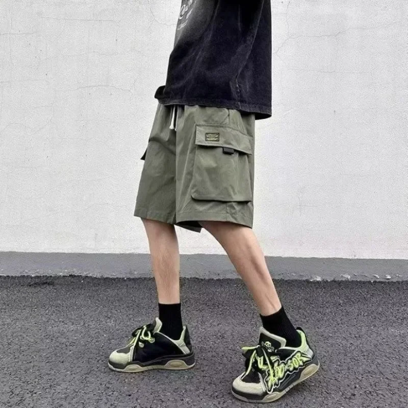 6082 Hemp Cargo Asym Track Shorts Black – Maharishi AKARMY SHORTS メンズ US サイズ: US 32 - Tag 33