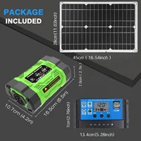 Kit de système solaire 8000W 12V à AC 220V/110V, onduleur + panneau solaire 600W + contrôleur 100A, adapté au chargement des camping-cars, des voitures et des ordinateurs portables 4