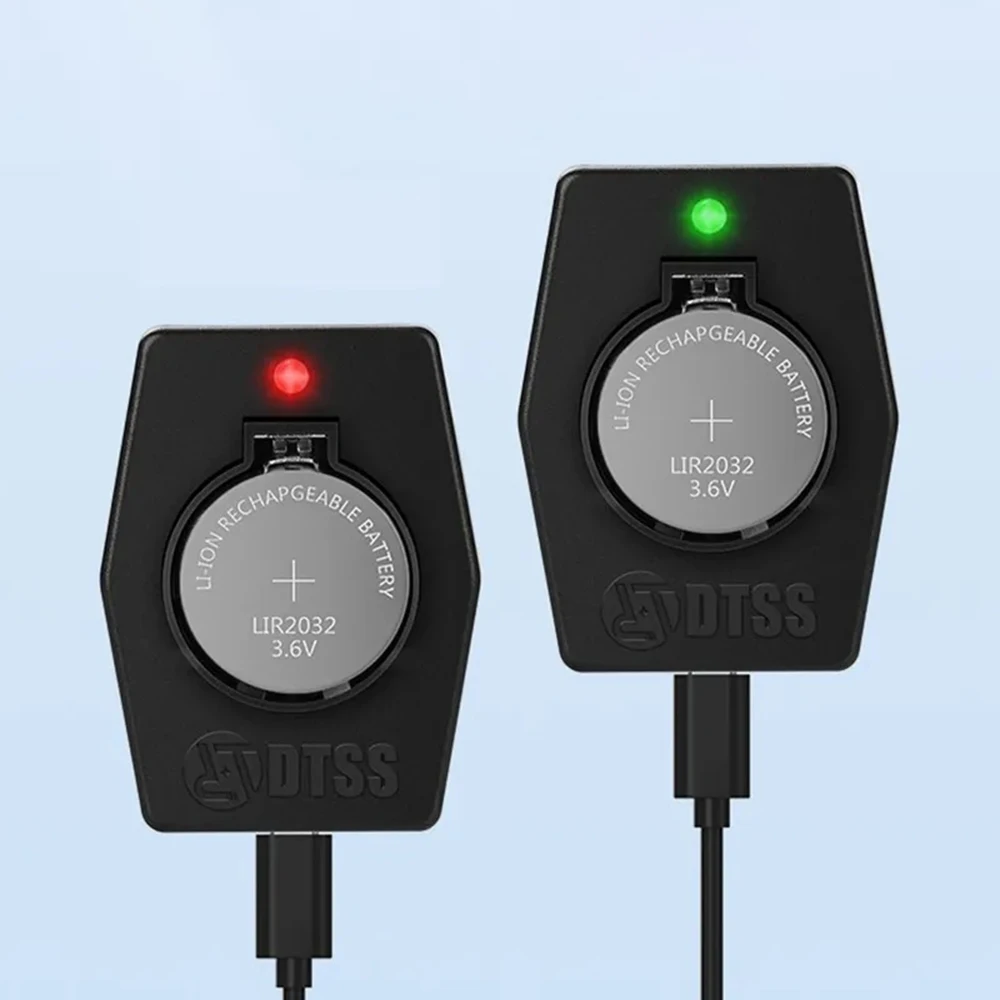 Battery Charger Battery Charger Adapter Portable Mini Button Cell Battery Charger LIR2032H LIR1632 LIR LIR Type-C Charge 3.6V Li-ion Cell Batteries Charger
