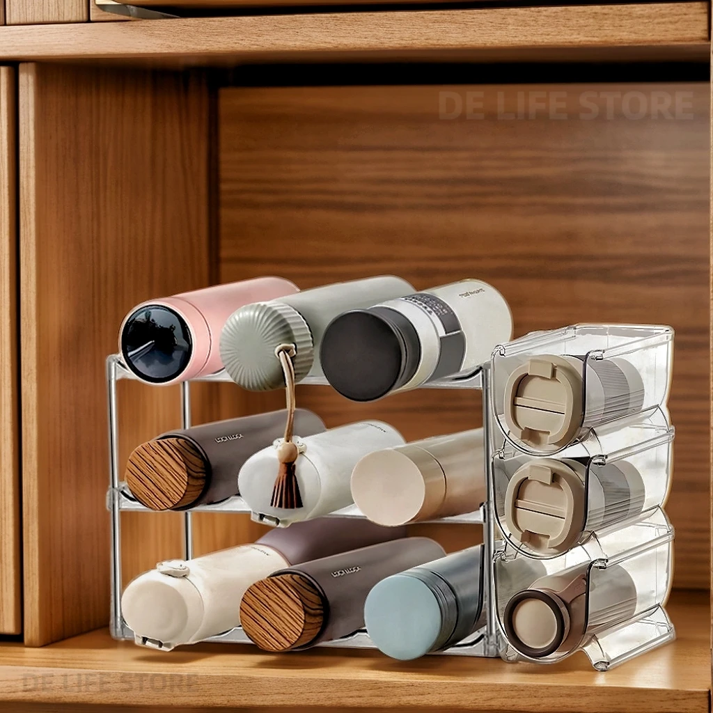 Stackable Water Bottle Organizer 2