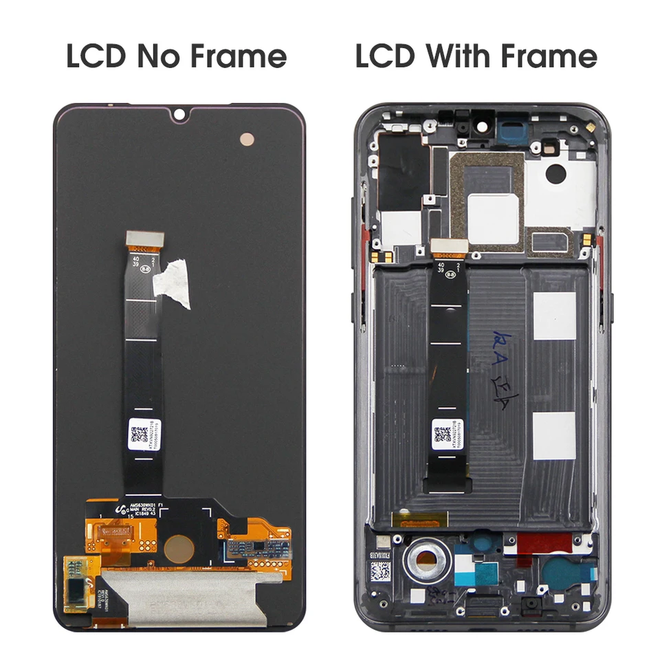 A71 4G 6.43インチスクリーンとデジタイザーのツールを備えた交換