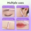 Double Head Macro Eyebrow Trimmer Safe And Scratch-proof, Sharp & Portable Eyebrow Razor For Beginner Makeup Tool 4
