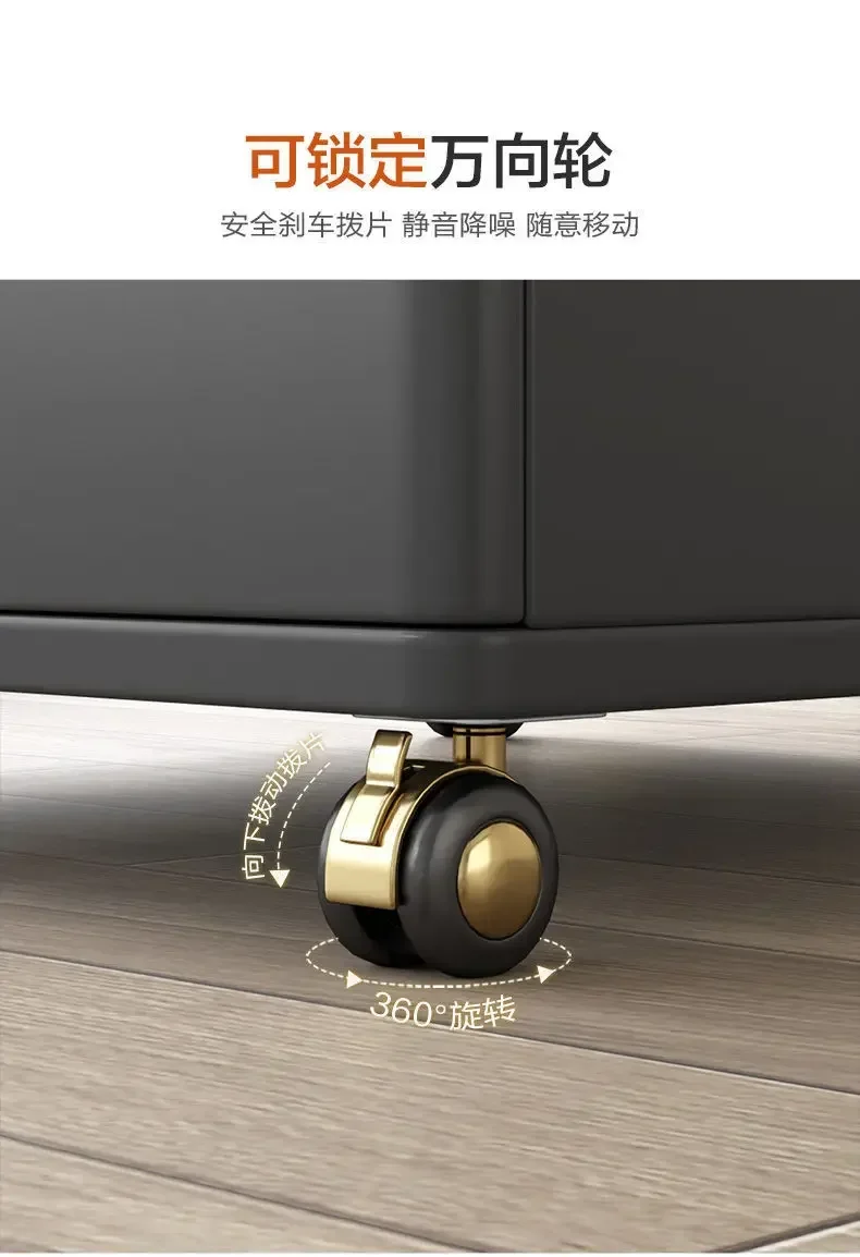 Smart Kettle, Multi-kinetic Mobile Storage Coffee Table, Flamed Stone Coffee Table, Living Room Storage Table