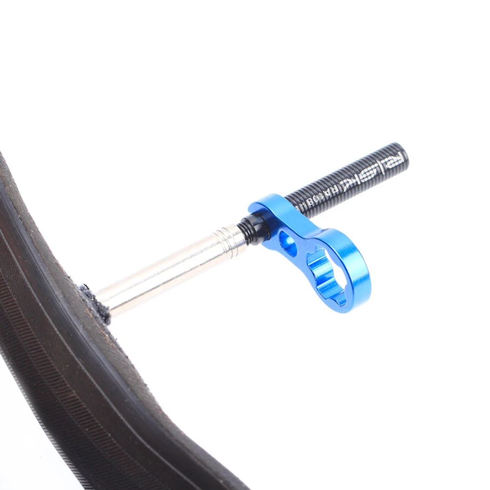 Bicycle Valve Extender Rod Presta Integrated Removable Aluminium Alloy Bike Valve Extender