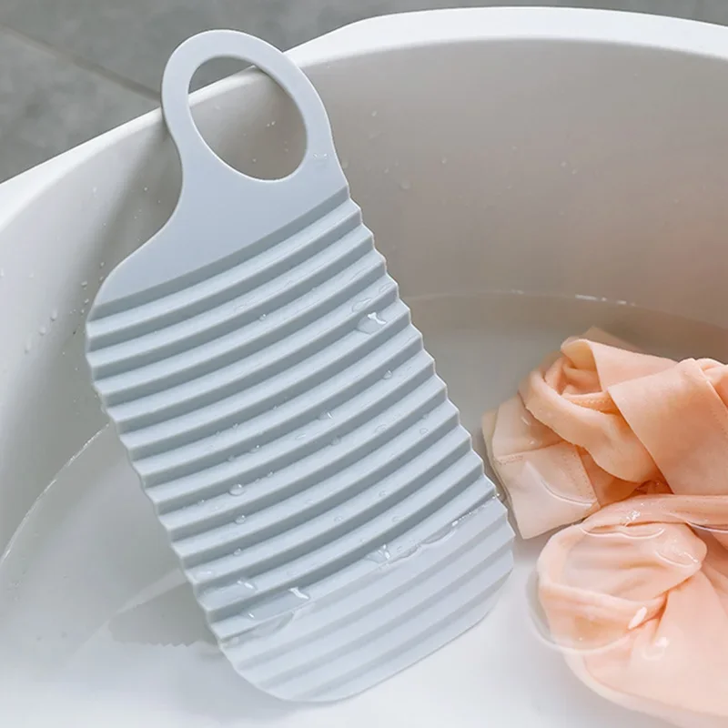 Travel Portable Thicken Mini Washboard Non Slip Laundry Accessories Board Washing Children's Clothes Socks Cleaning Tools
