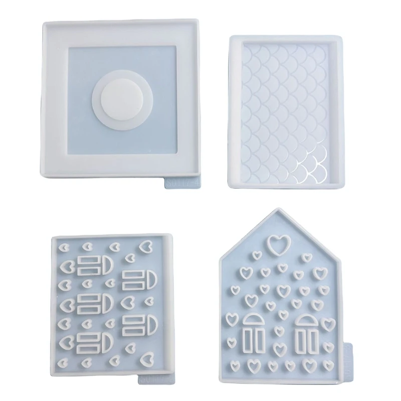 

Mold Heart House Stand Silicone Mould Candlestick Molds Heart House Office Decorations Moulds