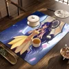 Cartoon S-Sai-lores Girl Moon Table Drain Pad Tabletop Absorbent Draining Mat Tableware Mats Placemats For Table Decor 5
