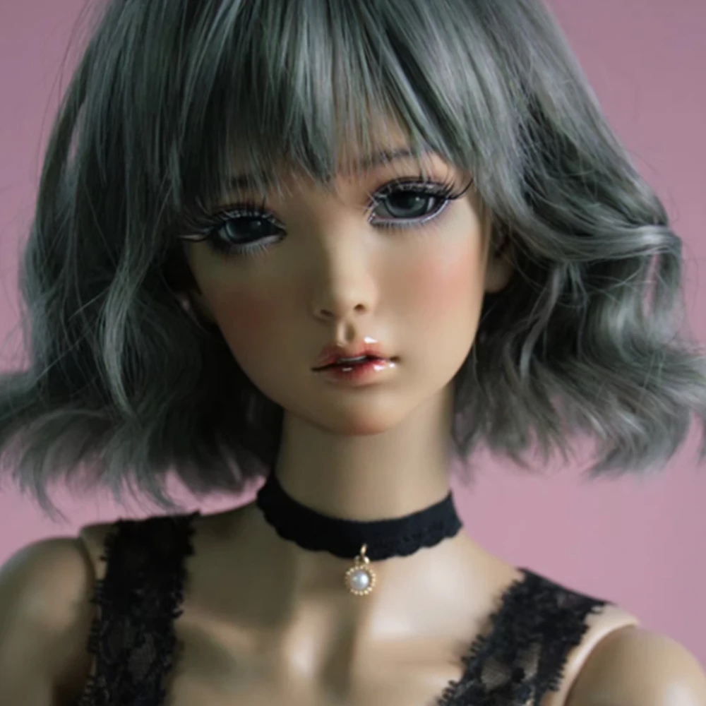 

1/3 BJD Кукольная голова девочка из полимерного материала «сделай сам» Кукольная голова без макияжа аксессуары для кукол подарки