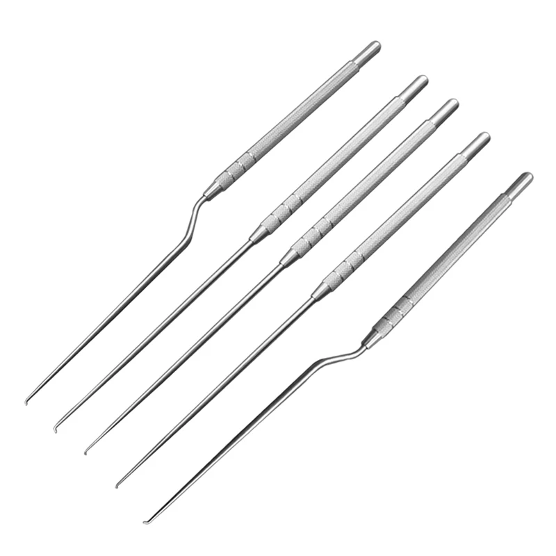 

Крючок из нержавеющей стали Cerumen, крючок Cerumen, пистолет, инструмент для медицинского инструмента