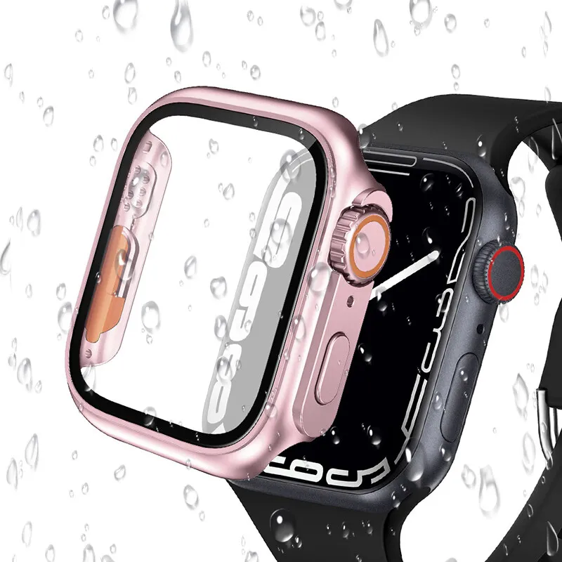 Ultra Bumper Glass+Case for Apple Watch - Full Screen Protector Cover