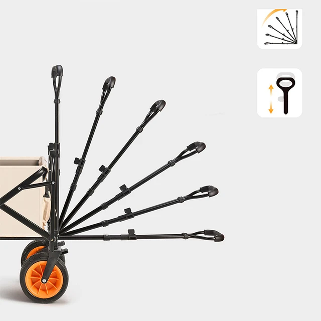 Kültéri Kocsi Nagy Kapacitású Kemping Autós Hordozható Lakóautó Összecsukható Pótkocsi Felszerelés Bbq - Image 5