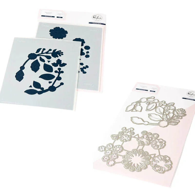 

Stylized Florals Cutting Dies for DIY Scrapbooking Crafts Stencils Maker Photo Album Template Handmade Decoration