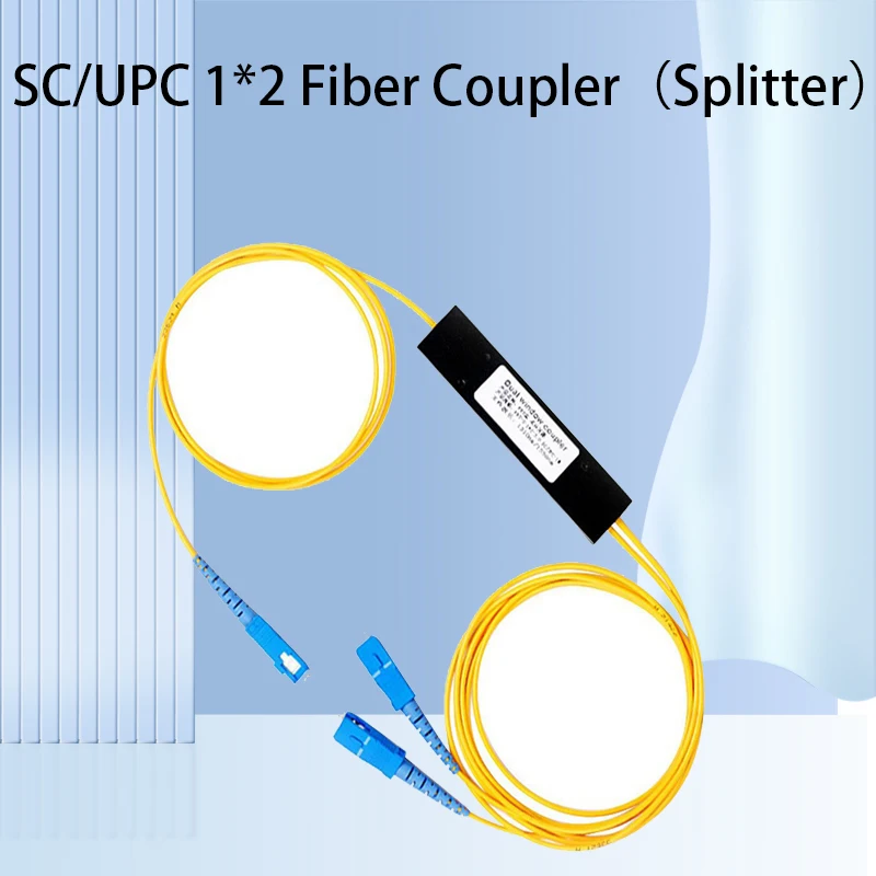 

Singlemode Fiber Optical Splitter, FBT Coupler, Internal Computer Cable, SC, UPC, 1X2, 50:50 Ratio, 10 PCs/Lot, Wholesale