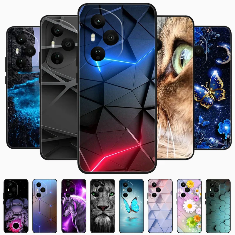Premium Soft Silicone Black Bumper TPU Case for Honor 400 Pro 5G - Sleek and Durable Phone Cover