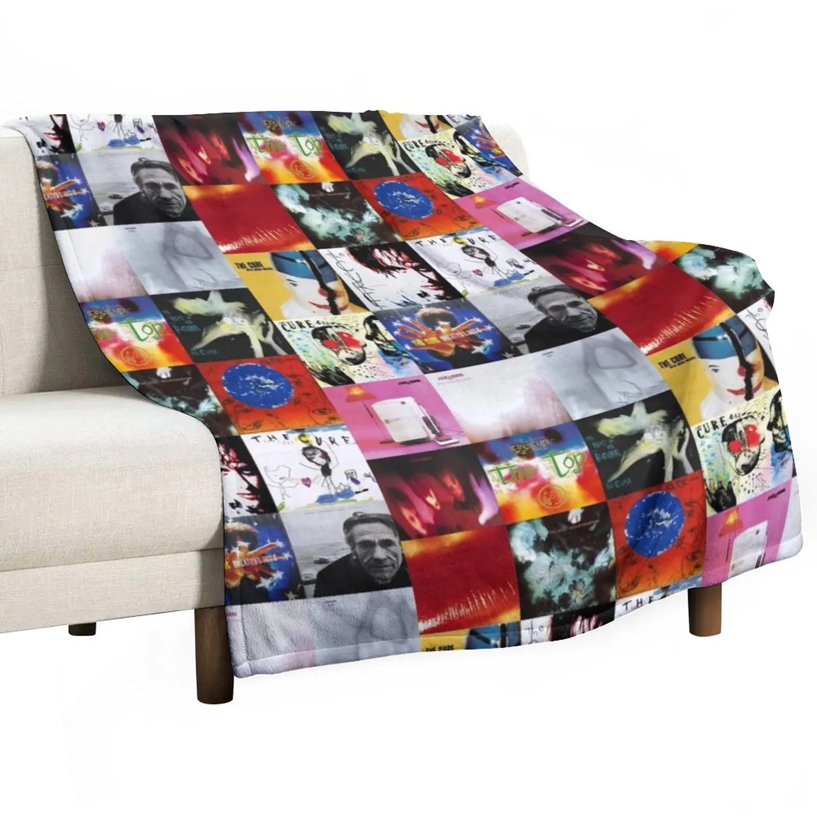

Attention The Cure fans! Throw Blanket Travel Fluffy Shaggy Blankets