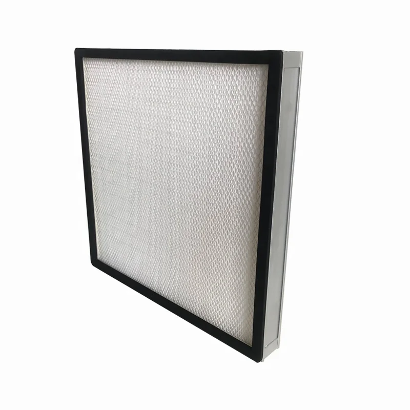 

Factory Customize Industrial Filter Hepa Mini-pleat Glass Fiber H13 H14 Cleanrooms Laminar Flow Panel Air Filter