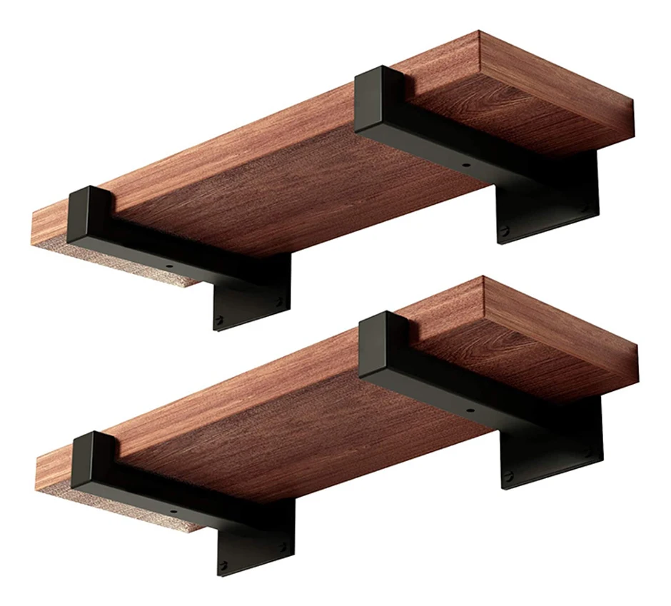 Suporte de parede com carga, ferro triangular,