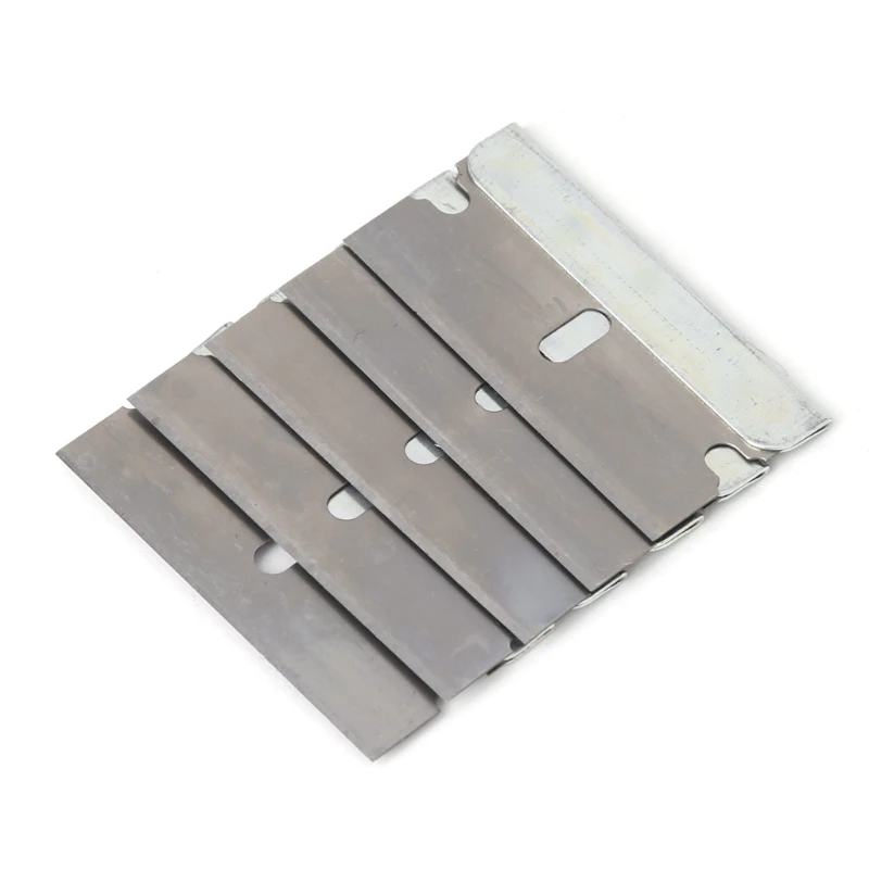 

5Pcs Ceramic Glass Oven Window Tinting for Razor Scraper Stainless Steel 1.57