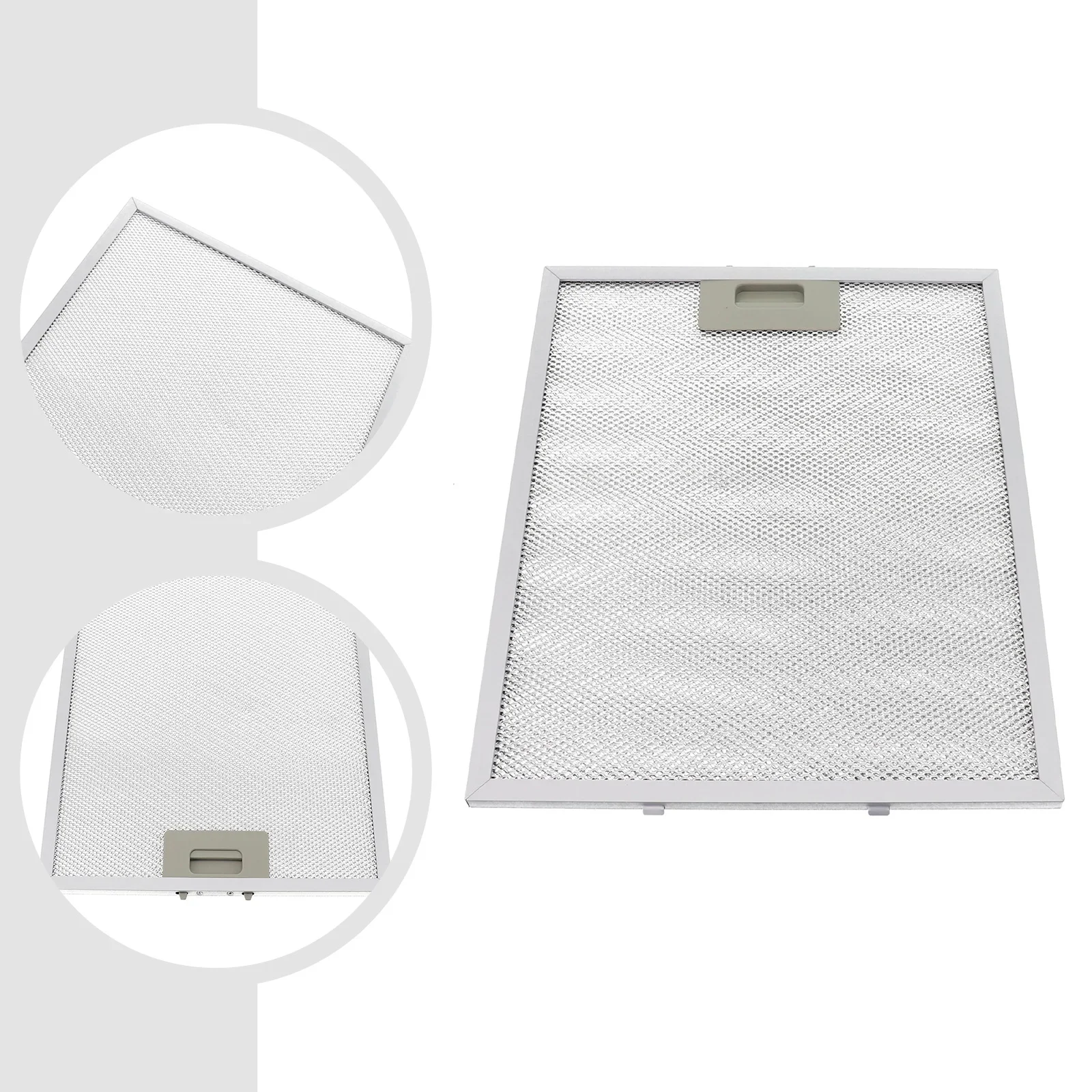 

Oil Baffle Oil Screen Range Hood Vents Range Hood Filter Cleaning Filter Metal Oil Filter Silver Stainless Steel 340x280x9mm