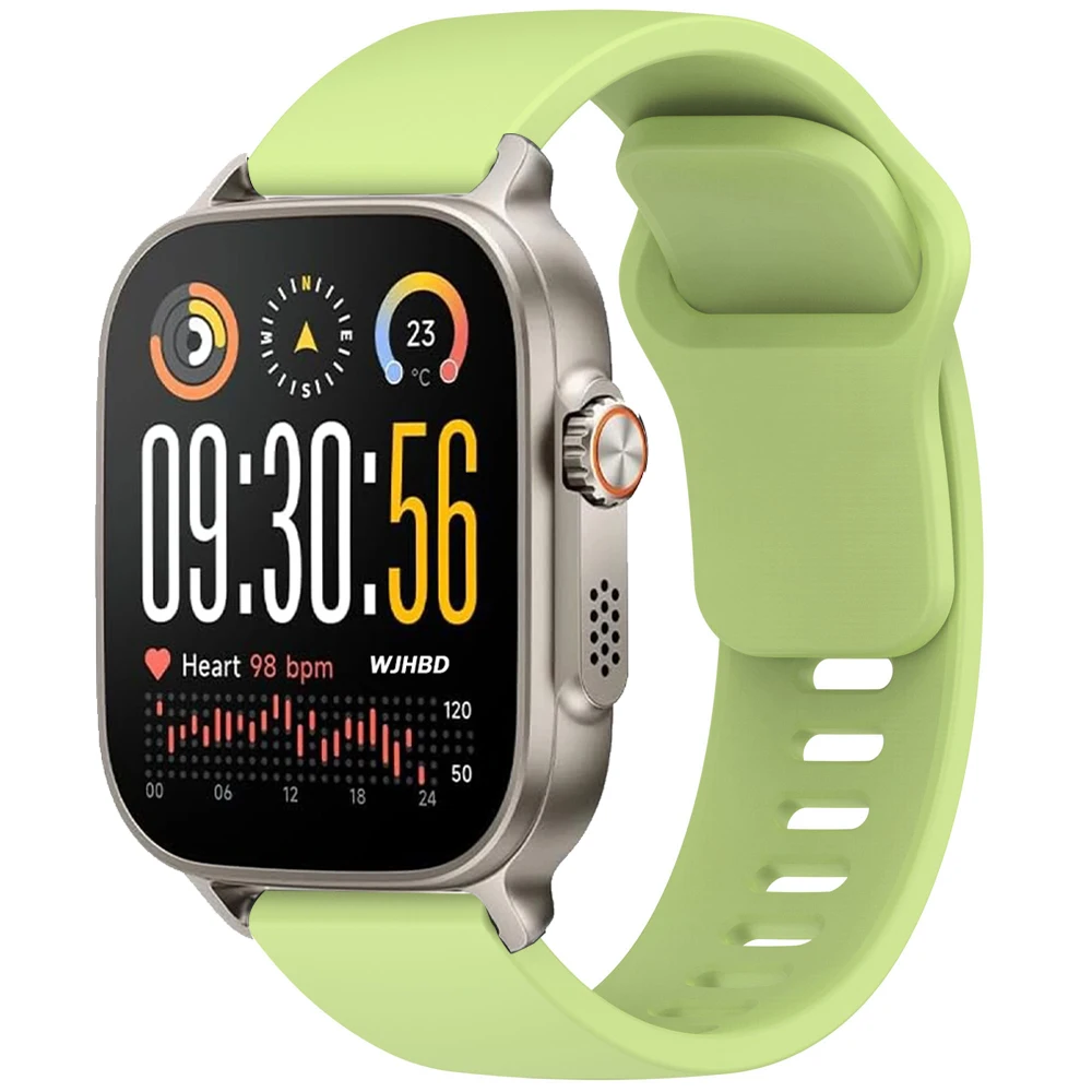 Premium Silicone Sports Bracelet - 22mm Universal Watch Band