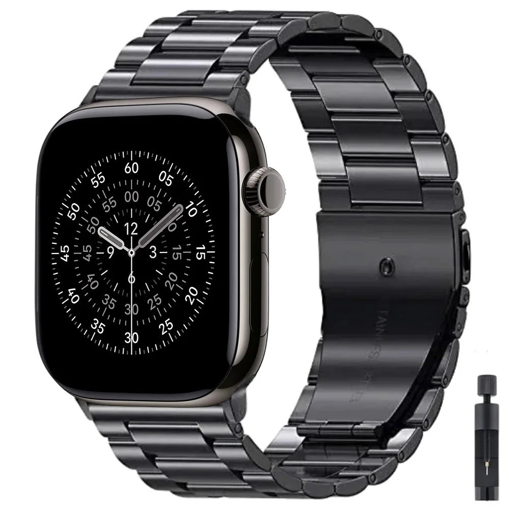 Premium Stainless Steel Metal Watch Strap