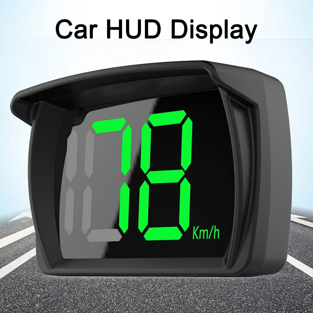 범용 자동차 헤드업 디스플레이, GPS Mph Km/h HUD 디지털 속도계 헤..