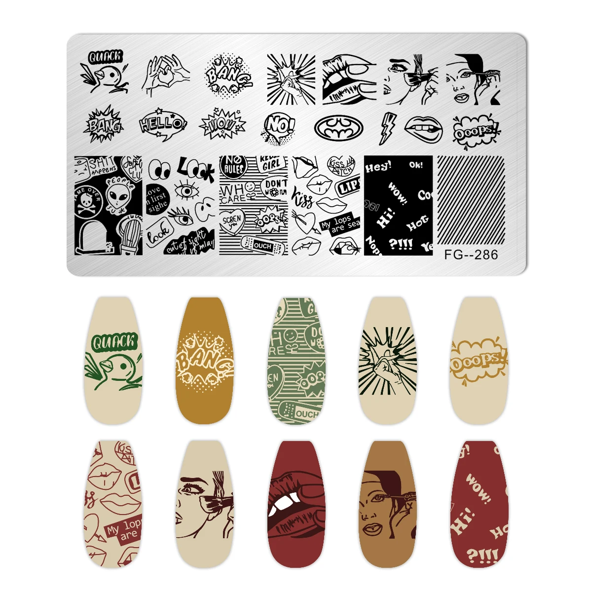 Easter Halloween Nail Stamping Plates Pumpkin /Skull /Flowers /Star Stainless Steel Printing Stencil Reusable Nail Steel Plate 4