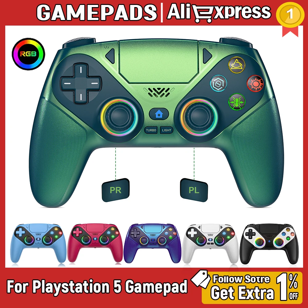 RGB Hall Effect Gamepad 1