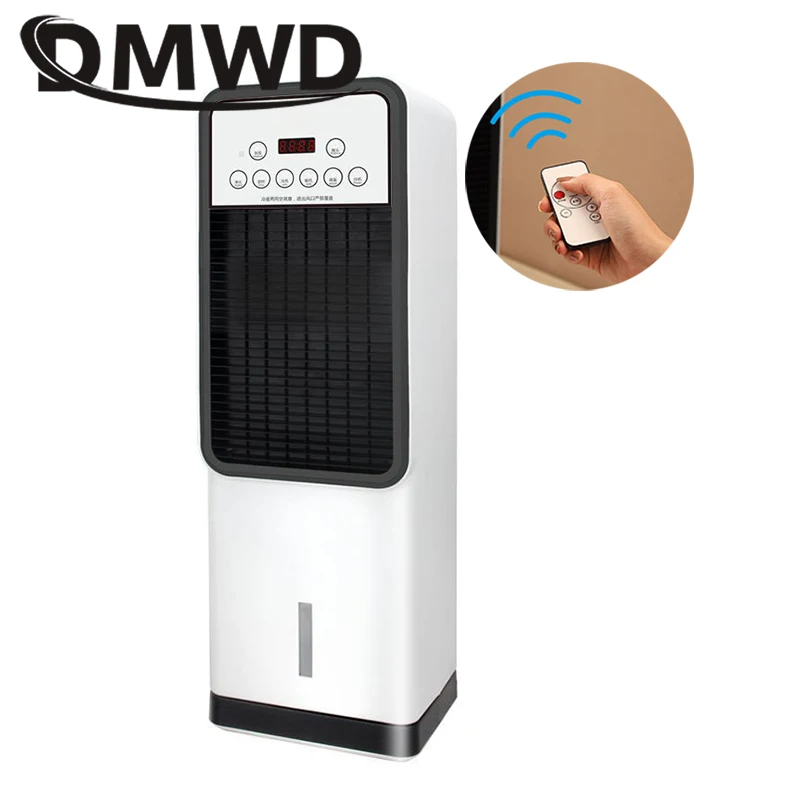 DMWD-Ventilateur de climatisation refroidi à l'eau, refroidisseur, humidificateur, conditionneur, poêle chauffant, plus chaud, souffleur, chauffage mobile 1