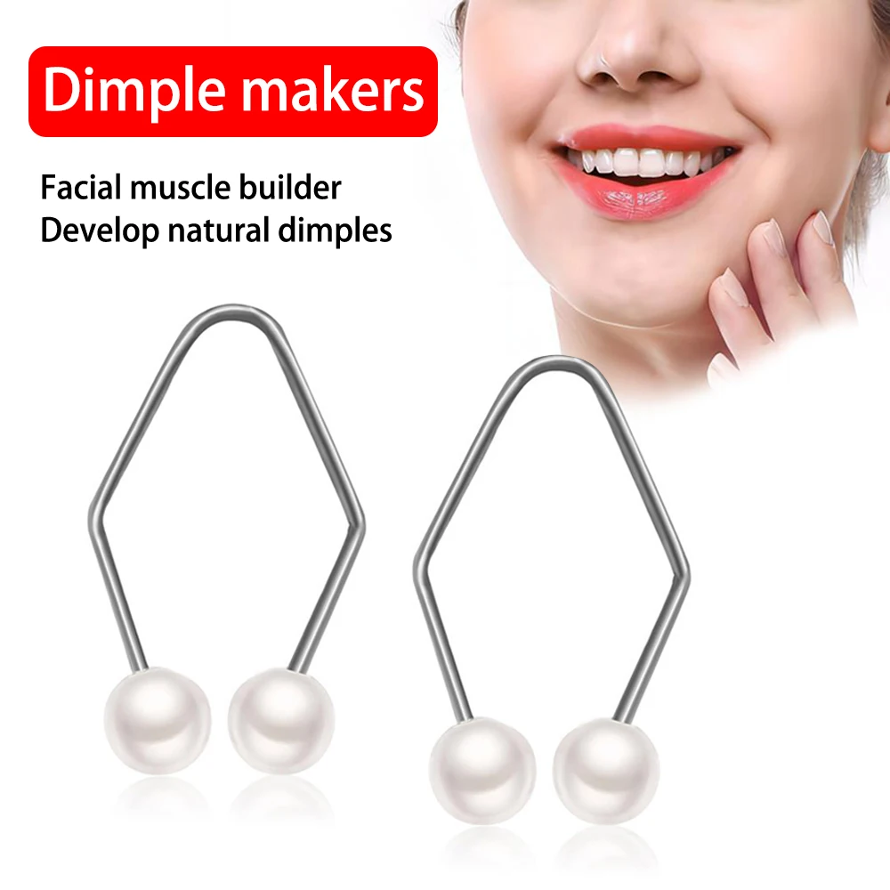 Facial Dimple Trainer Smile Exerciser Facial Muscle Builder Easy Develops Natural Dimples The Face To Wear Develop Natural Smile корм для щенков trainer natural sensitive no gluten puppy