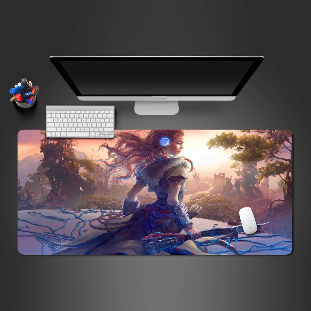 

Horizon Zero Dawn Mouse Pad Gamer Mouse Mat Gaming Mouse Carpet Mousepad Xl Keyboard Mat 500X1000 Office Desk Mat Game Rug Large