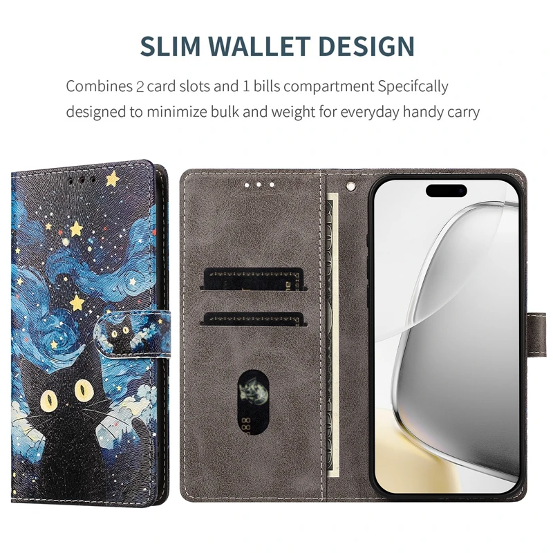 Universal Wallet Stand Cover with Premium Protection and Stylish Design
