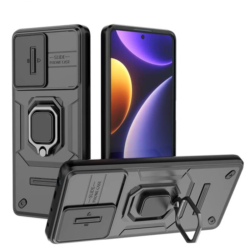Shockproof Armor Slide Lens Camera Case – Durable Protection